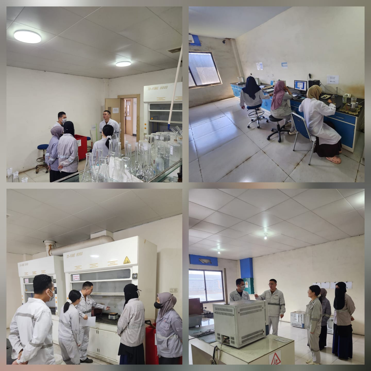 ANALIS LABORATORIUM ORE 化学分析员